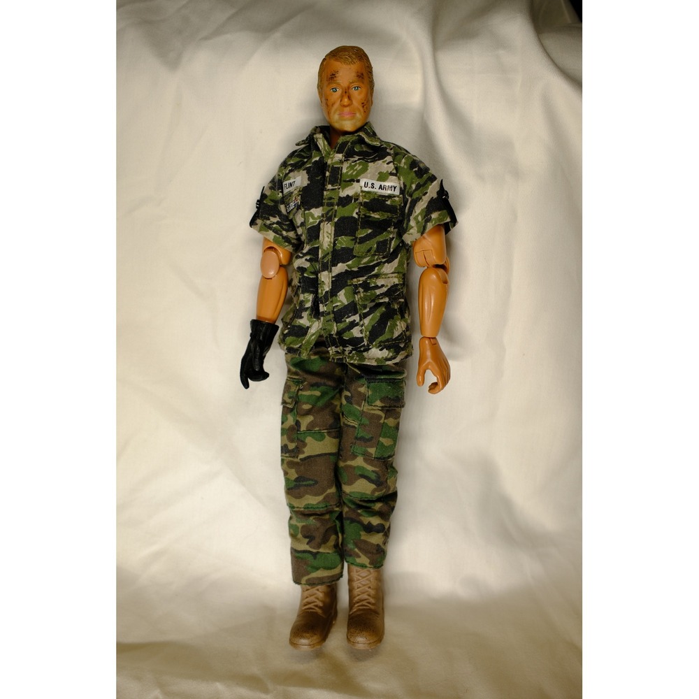 Vintage 1992 GI Joe Flint 12 Inch Action Figure Hasbro US Army